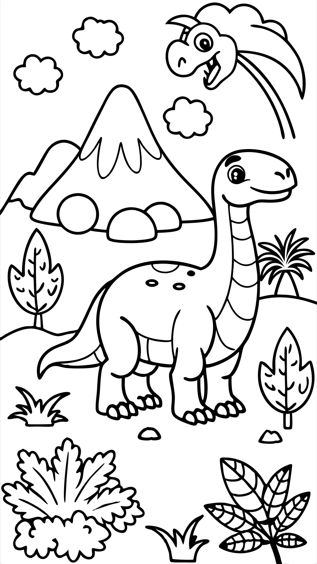 dino coloriage imprimable